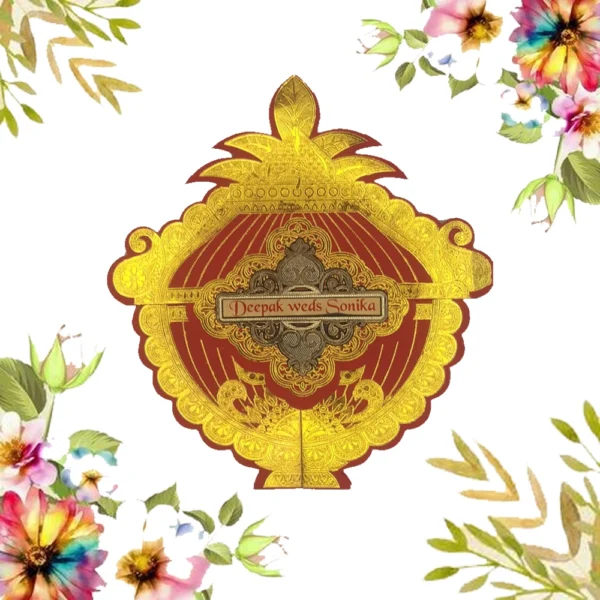 wedding card 1401